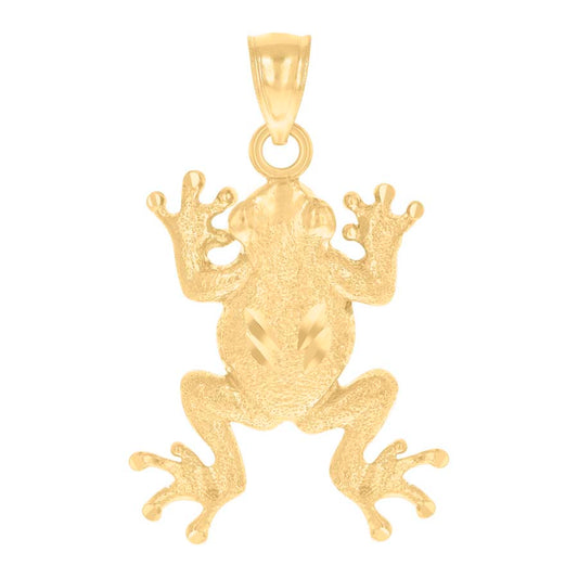 10Kt Frog Charm