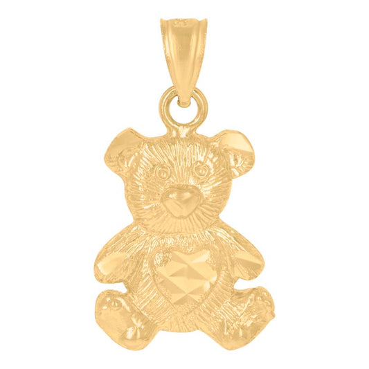 10Kt Bear Charm
