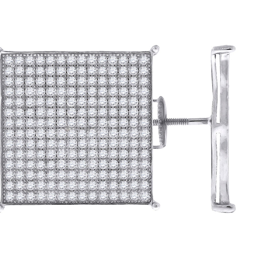 925 White-Cz Earrings