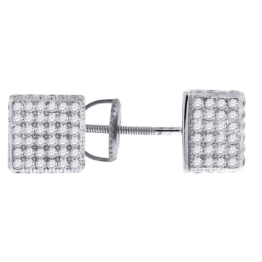 925 White-Cz Earrings