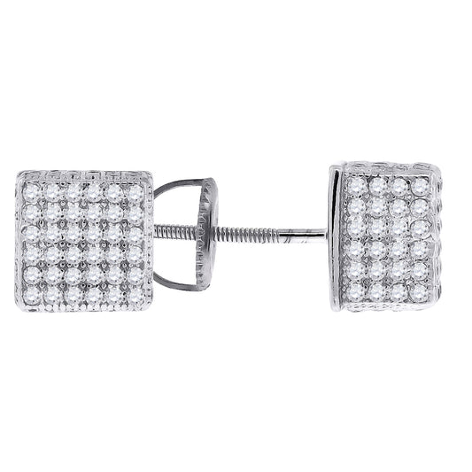 925 White-Cz Earrings