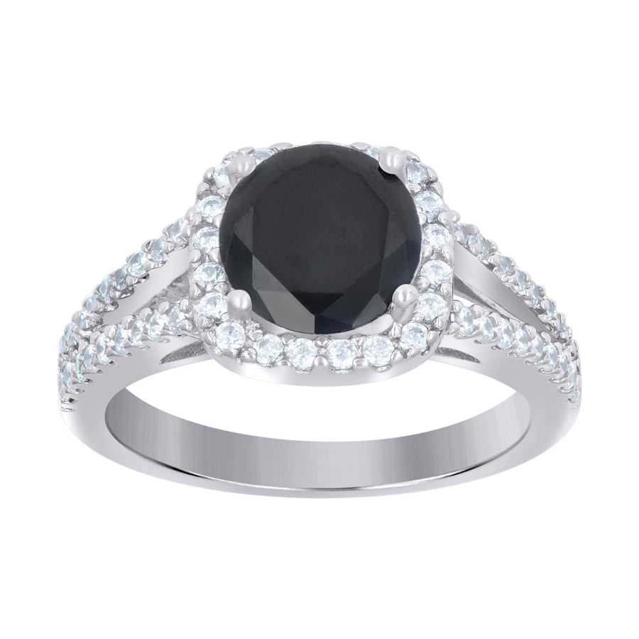 925 Sterling Silver CZ Ring