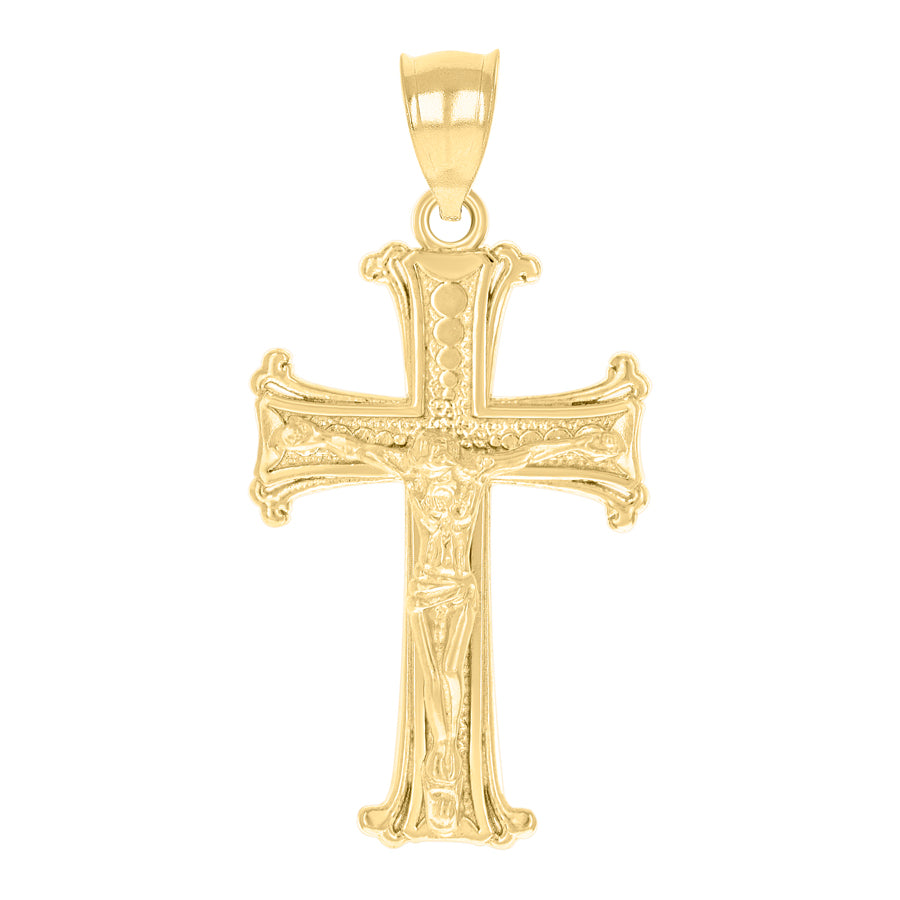 10Kt-Gold Cross Pendant