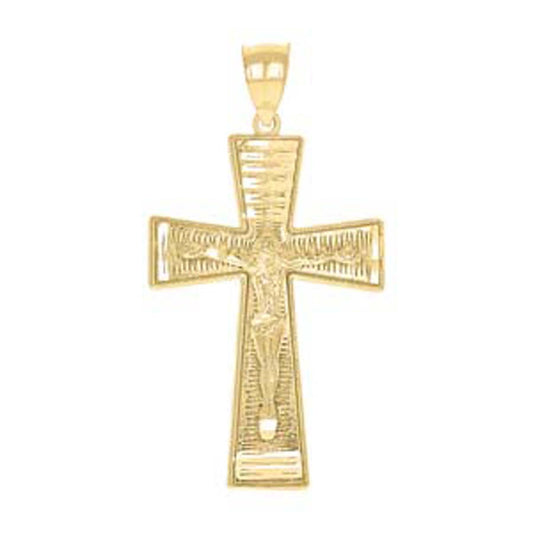 10Kt-Gold Cross Pendant