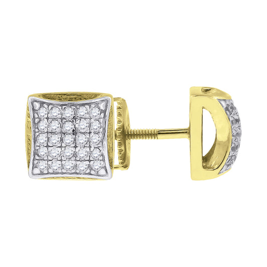 925-Cz-E/Rs Yellow Plating