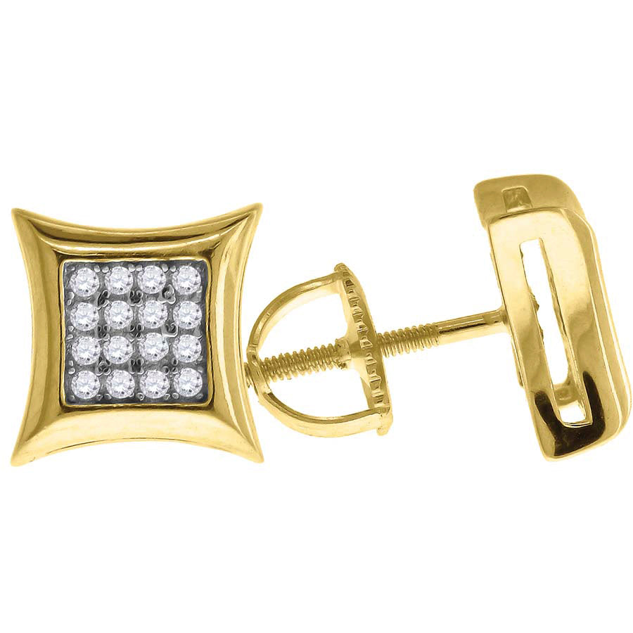 925-Cz-E/Rs Yellow Plating