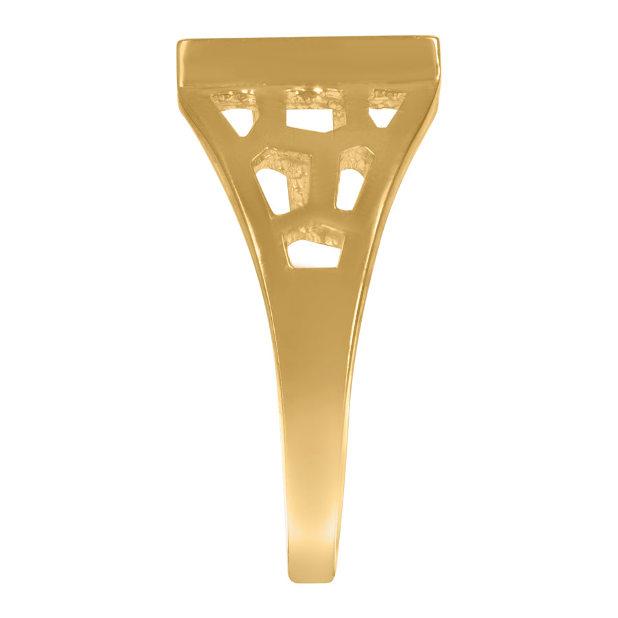 10Kt Gold Cz Ring