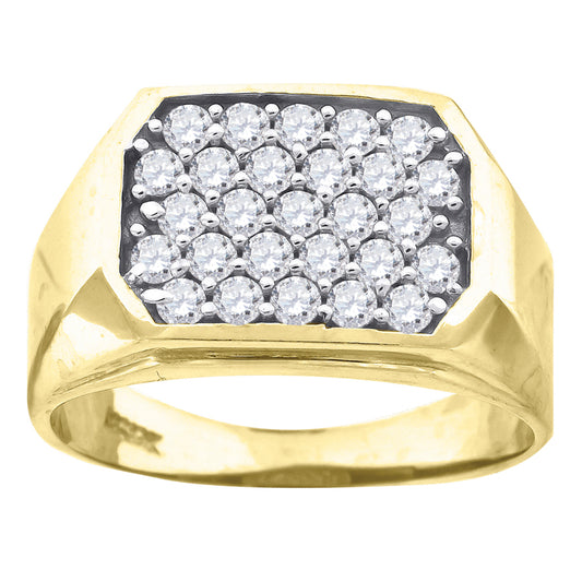 10Kt Cz Ring