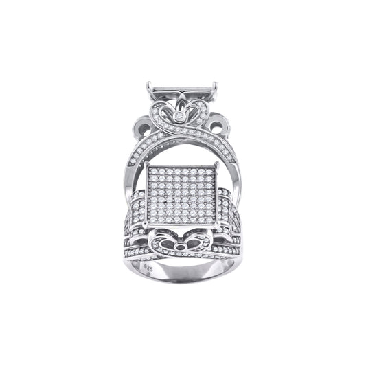 925 Cz Ring-Sz