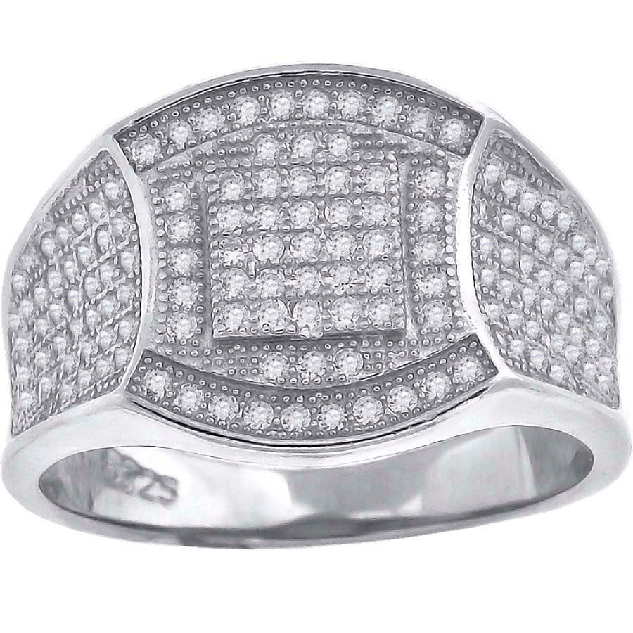 925 Micro-Pave Ring