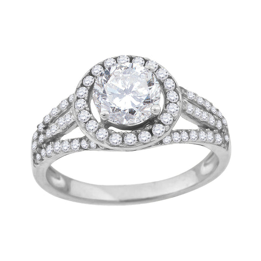 925 Fancy CZ Ring