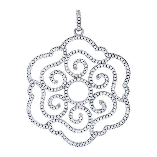 925 Fancy Cz Pendant