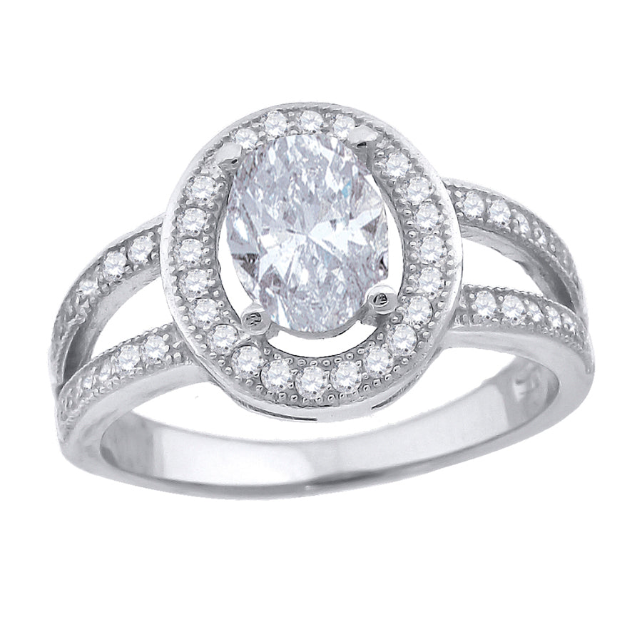 925 Fancy Cz Ring