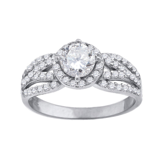 925 Fancy Cz Ring