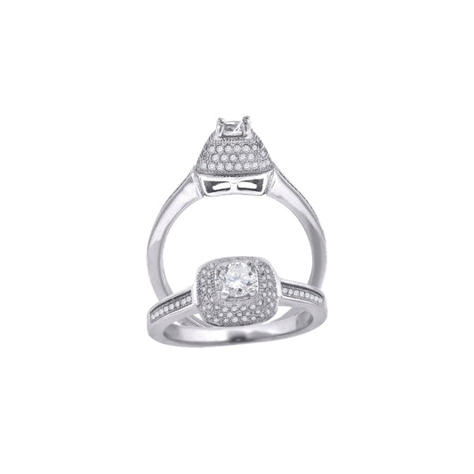 925 Fancy Cz Ring