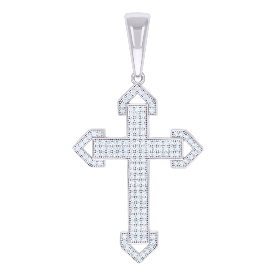 925 Sterling Silver Cz Pendant