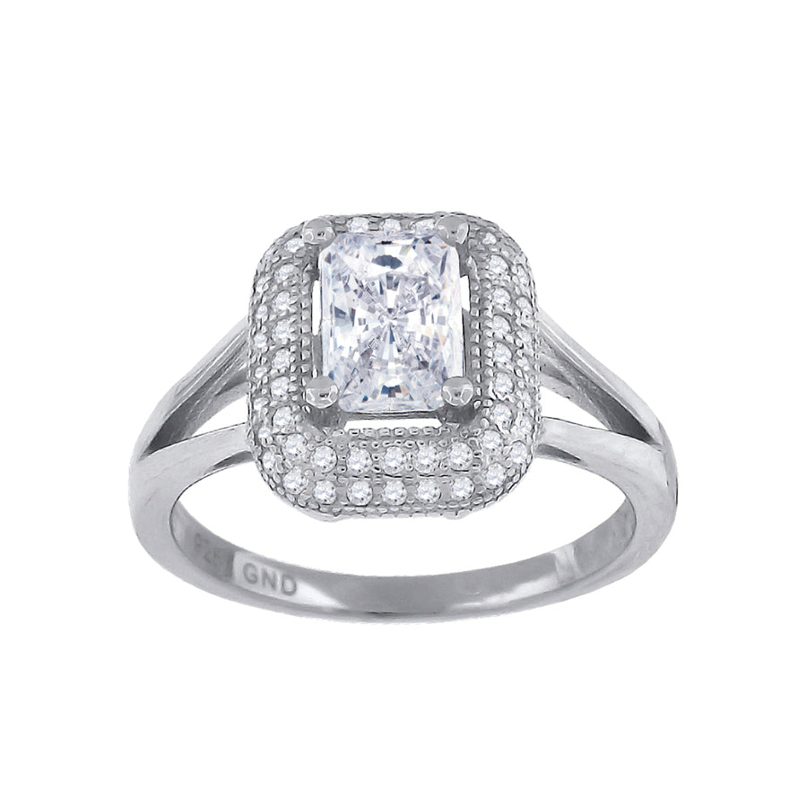 925-Cz Fashion Ring