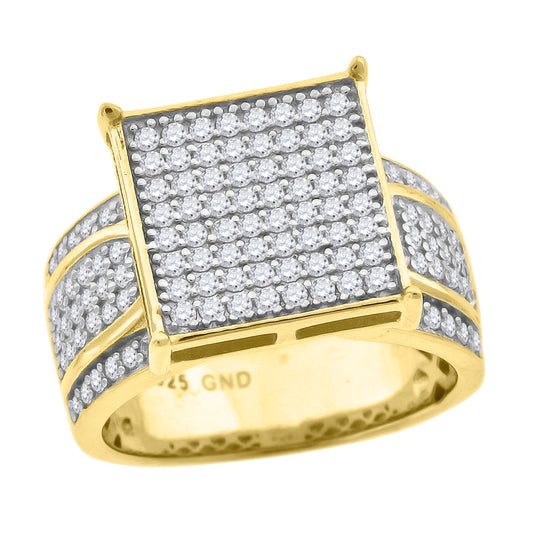925 Sterling Silver CZ Ring S6-S9