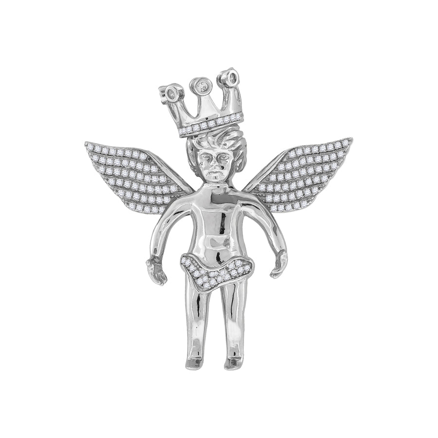 925-CZ Angel Charm