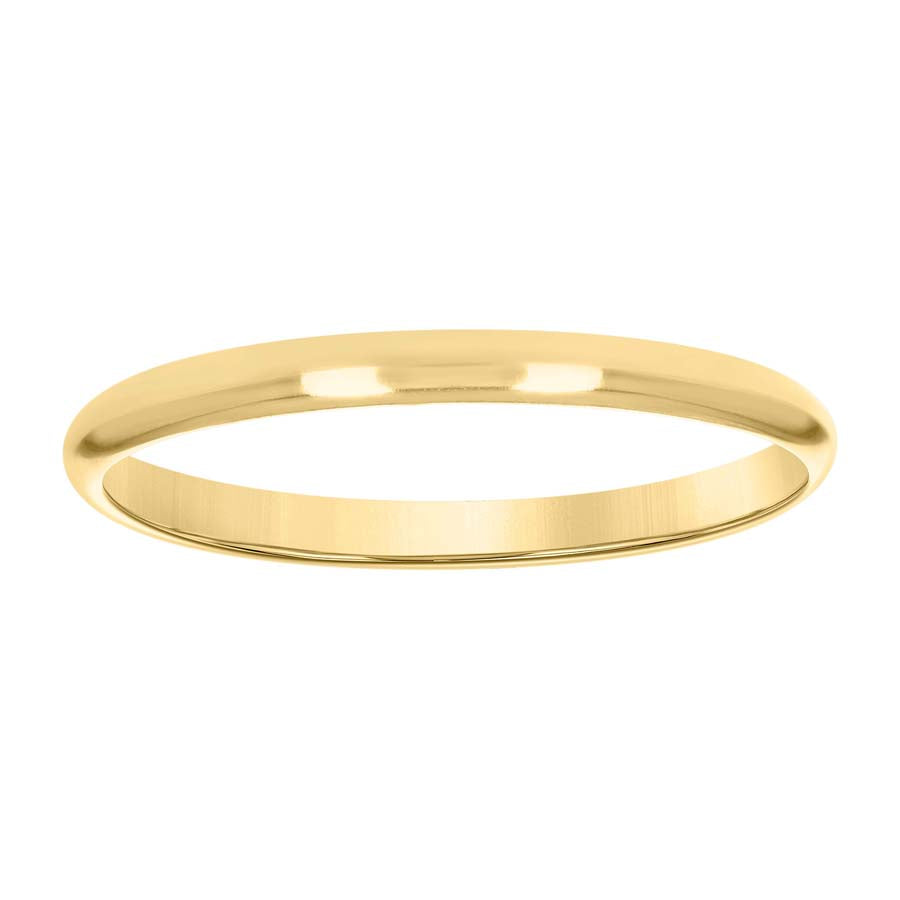 14Kt-Gold 2mm Com.Fit Wedding Band