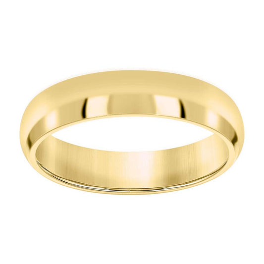 14Kt-Gold 4mm Com.Fit Wedding Band