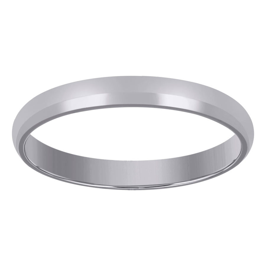 14Kt-Gold 3mm/W Com.Fit Wedding Band