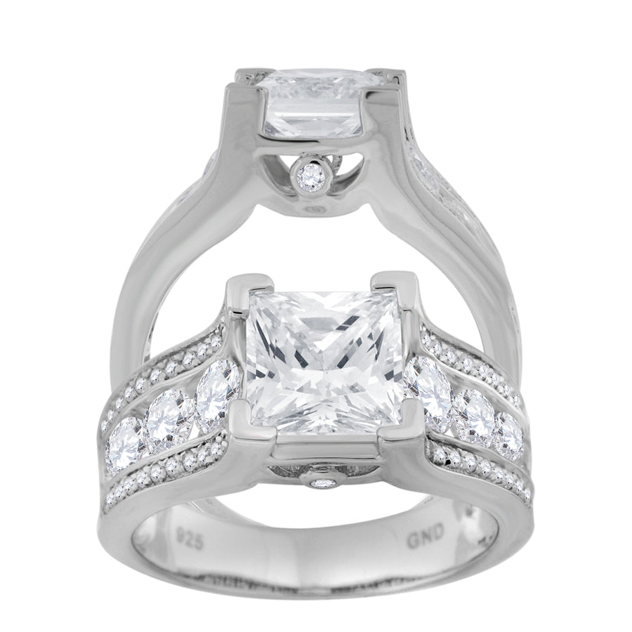 925-Ladies Fancy Cz Rings