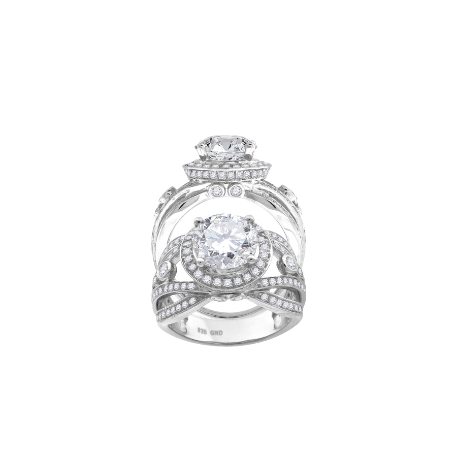 925-Ladies Fancy Cz Rings