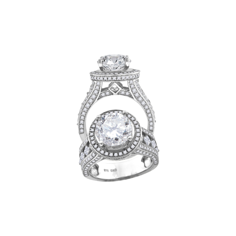 925-Ladies Fancy Cz Rings