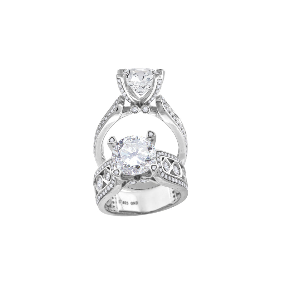925-Ladies Fancy Cz Rings