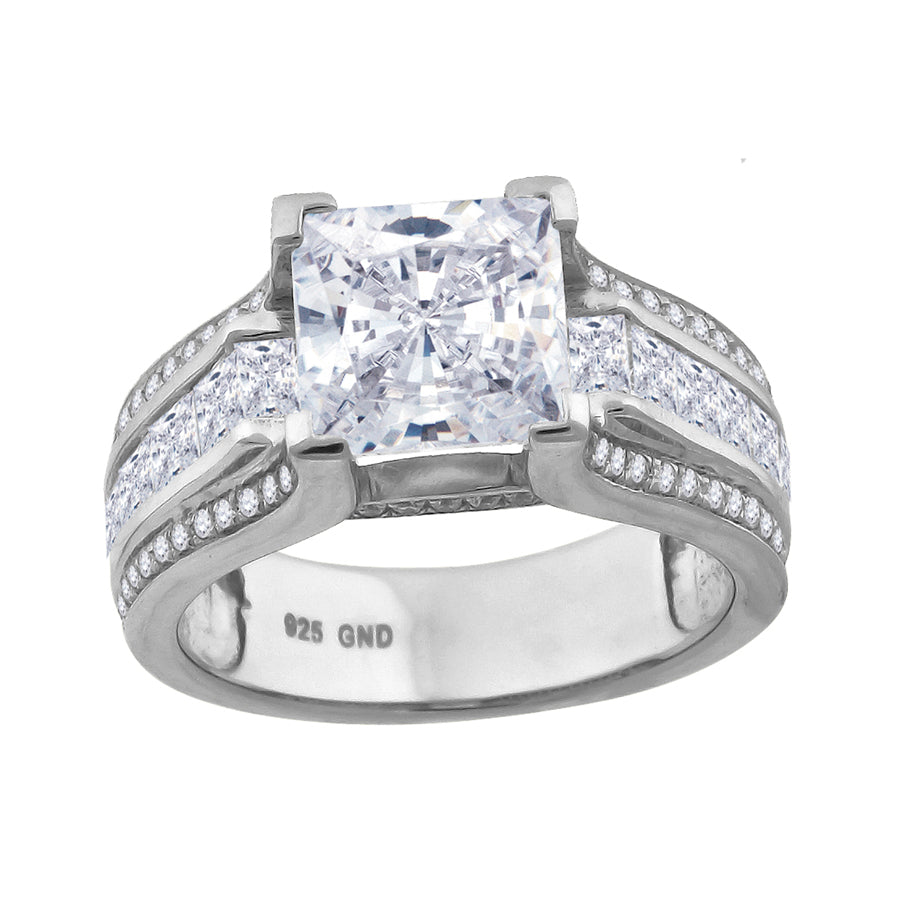925-Ladies Fancy Cz Rings