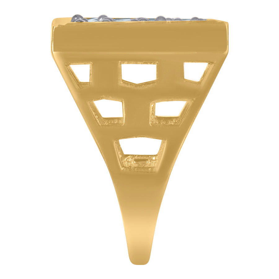 10Kt Gold Cz Ring