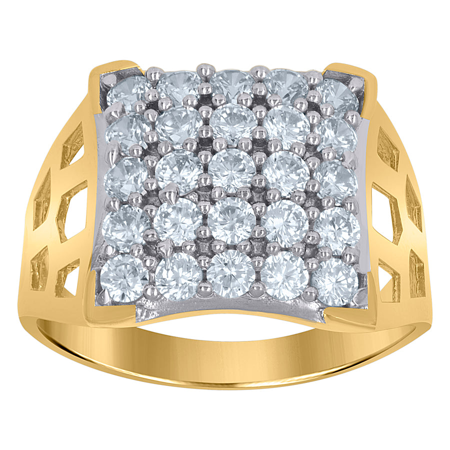 10Kt Cz Ring