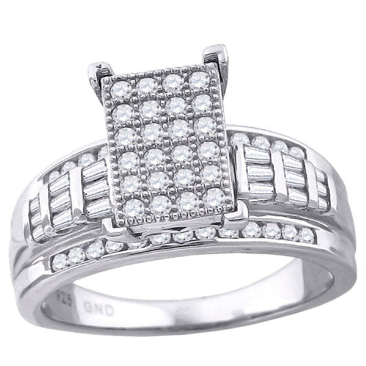 925-Cz Cinderella Ring