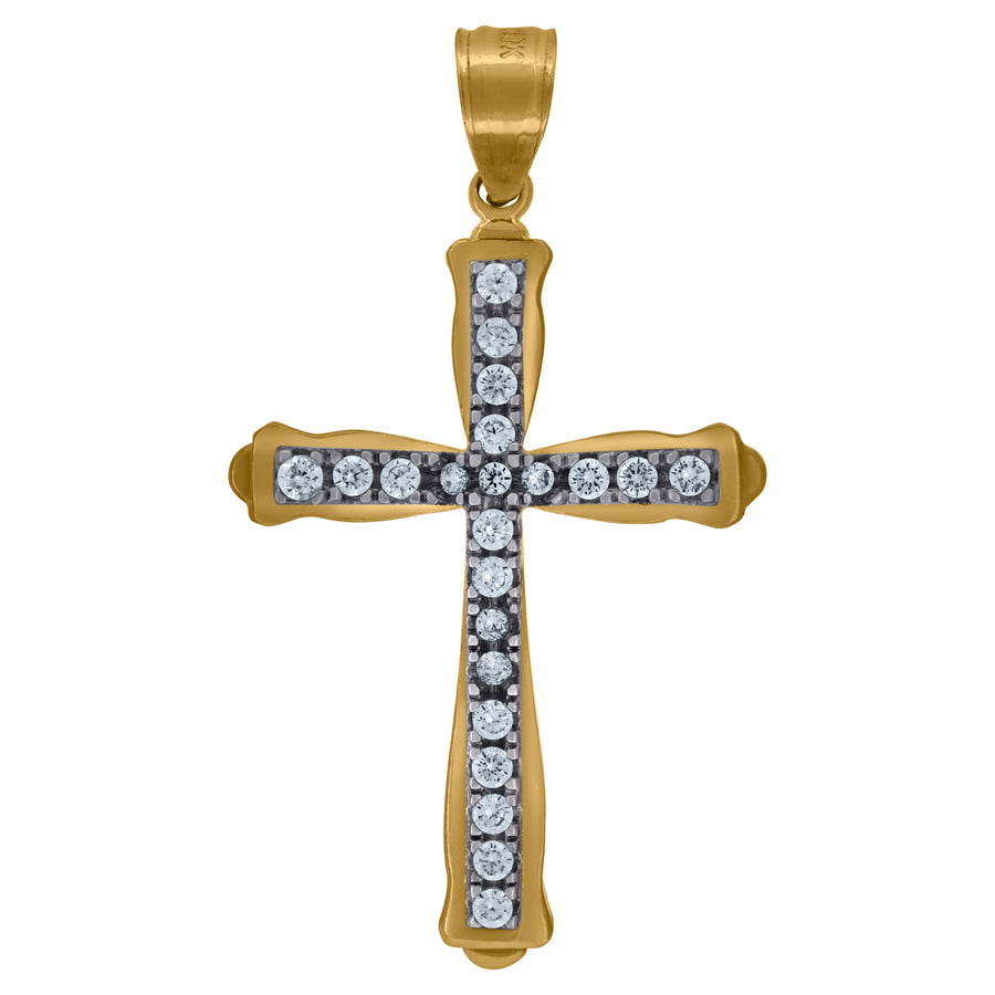 10Kt Gold Cz-Charm