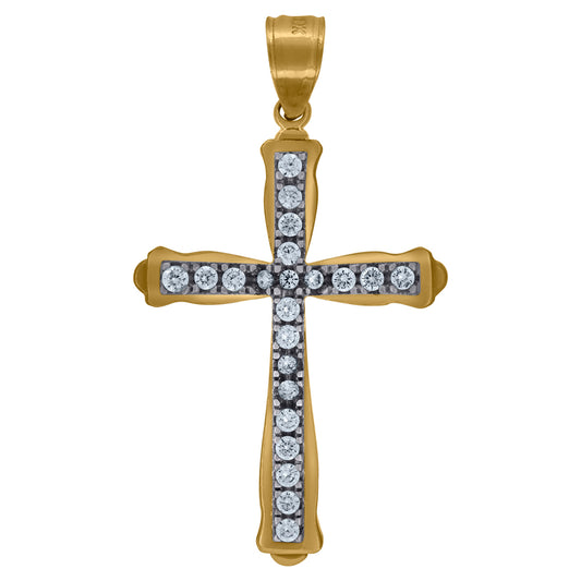10Kt Gold Cz-Charm
