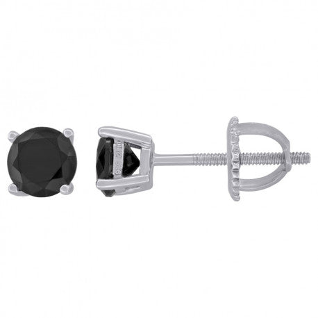 5mm-Round Cz-Stud Screw Back