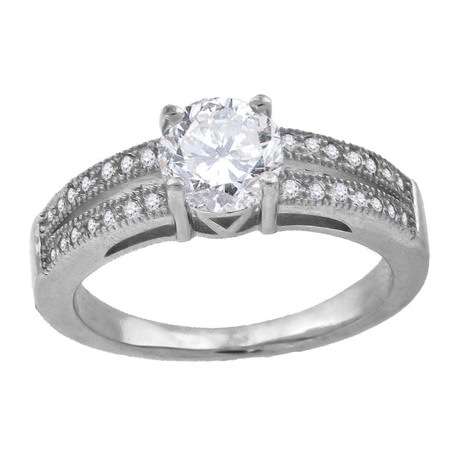 925-Cz Fashion Ring