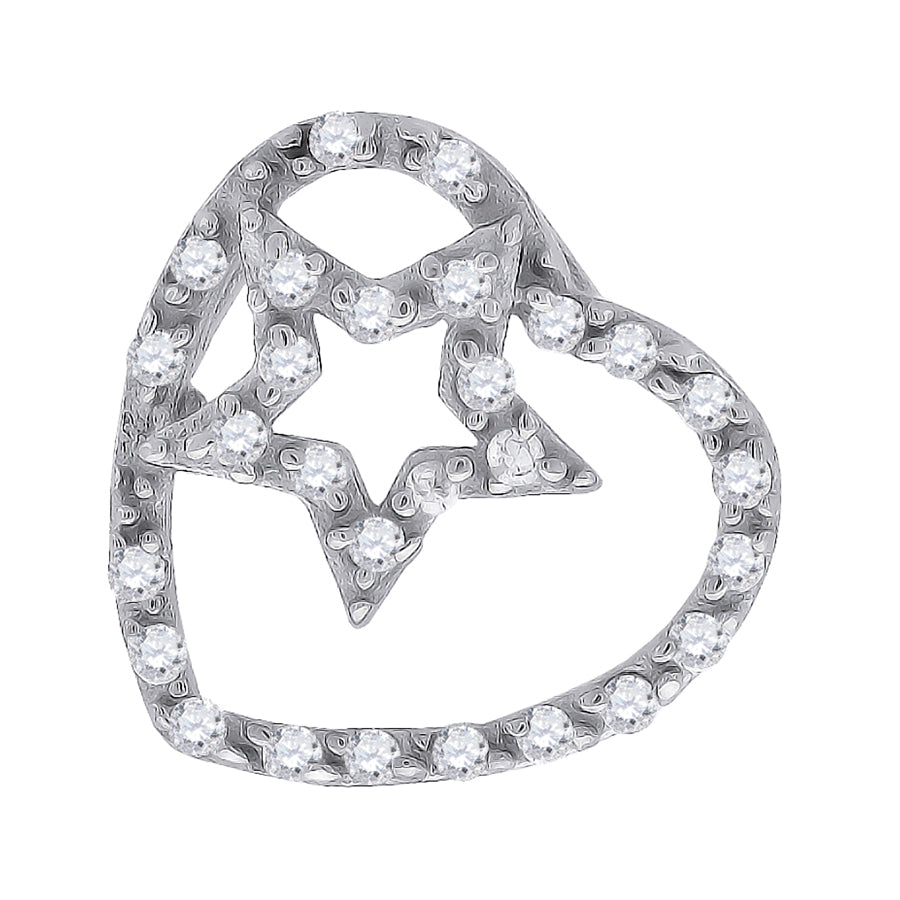 925-Ladies Heart Pendant