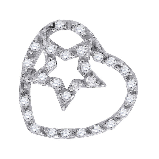 925-Ladies Heart Pendant