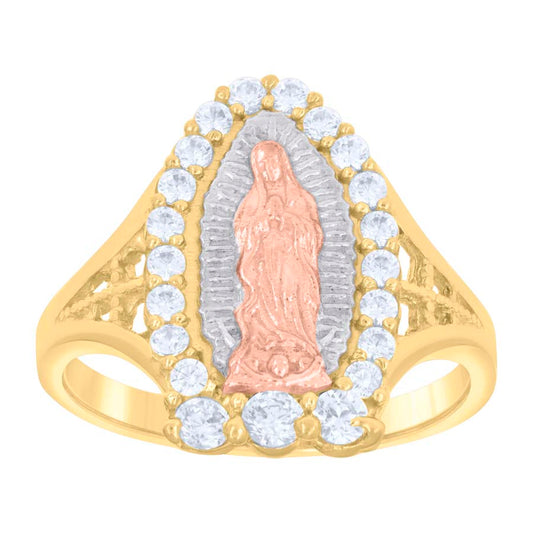 10Kt Gold Cz Ring