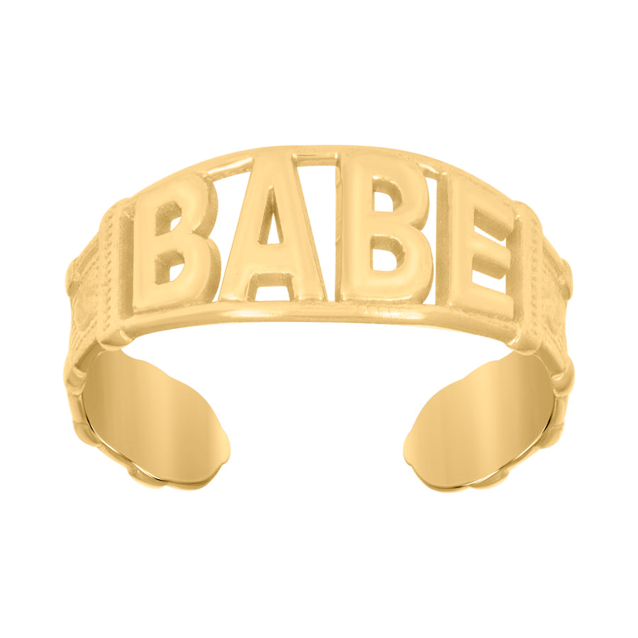 10Kt Gold Toe Ring
