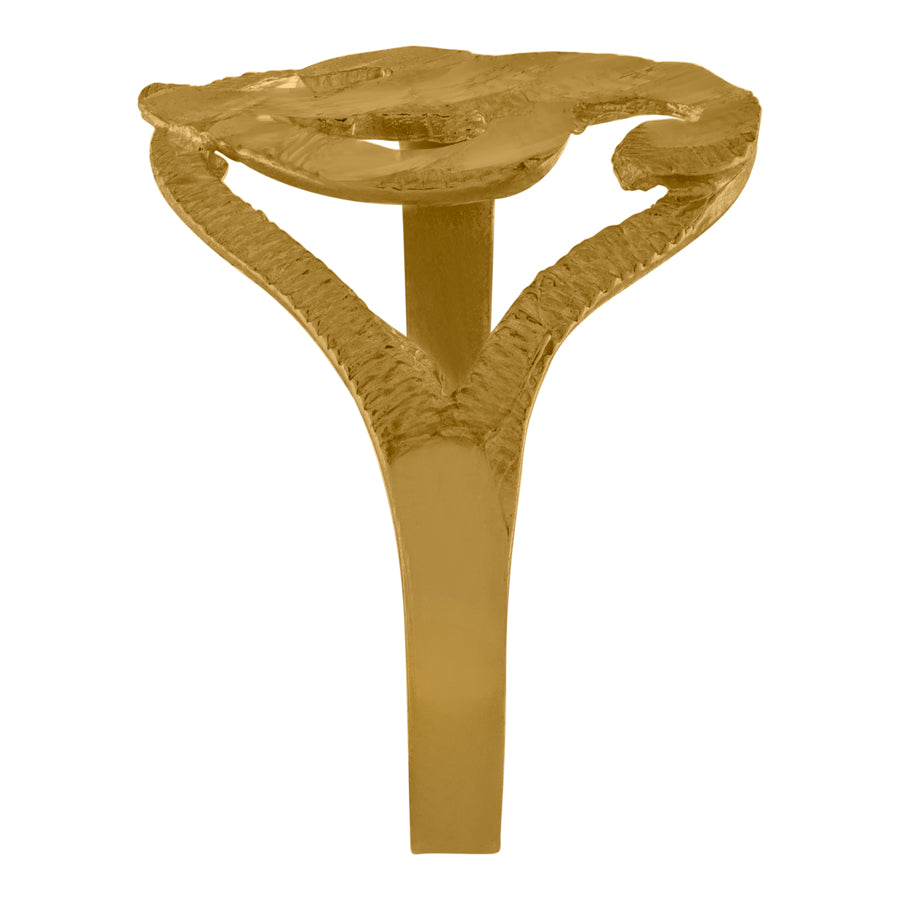 10Kt Initial Ring