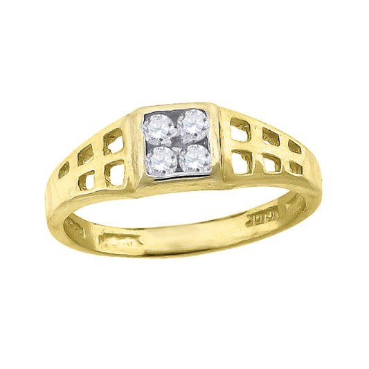 10Kt Cz Ring