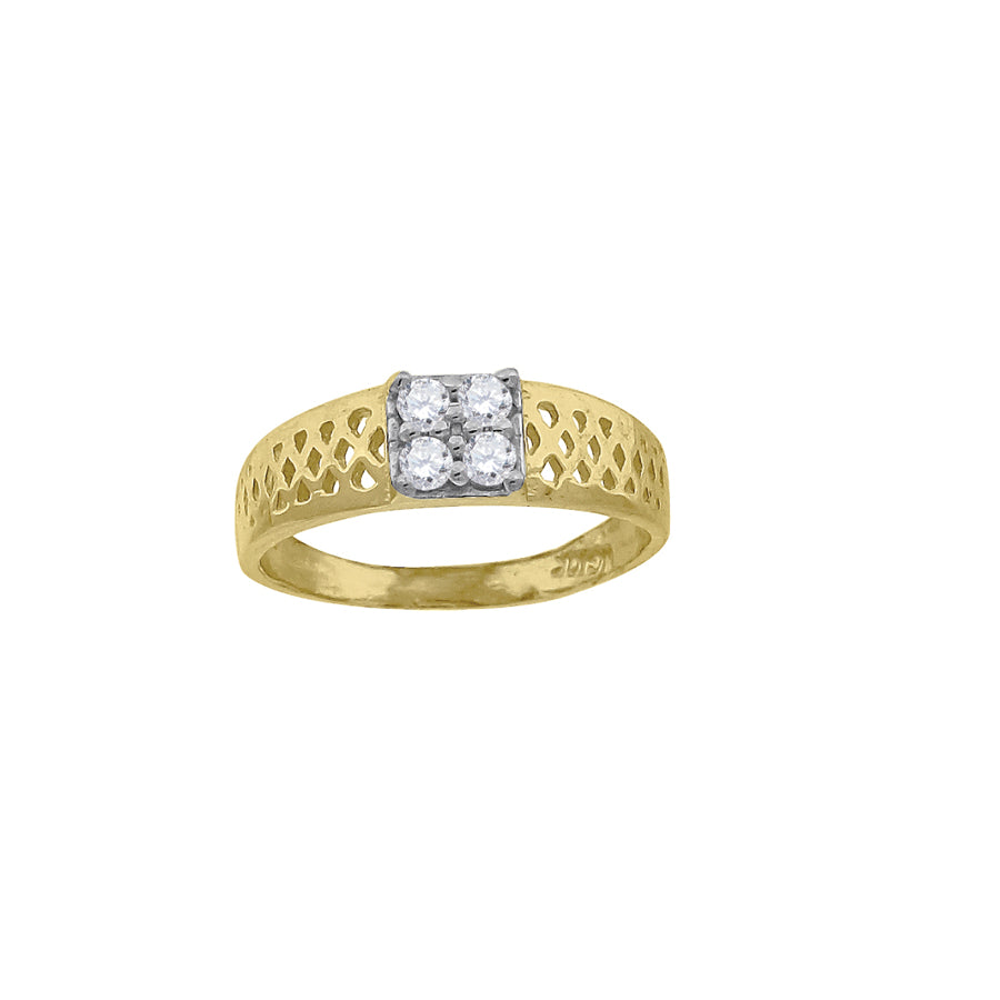 10Kt Cz Ring