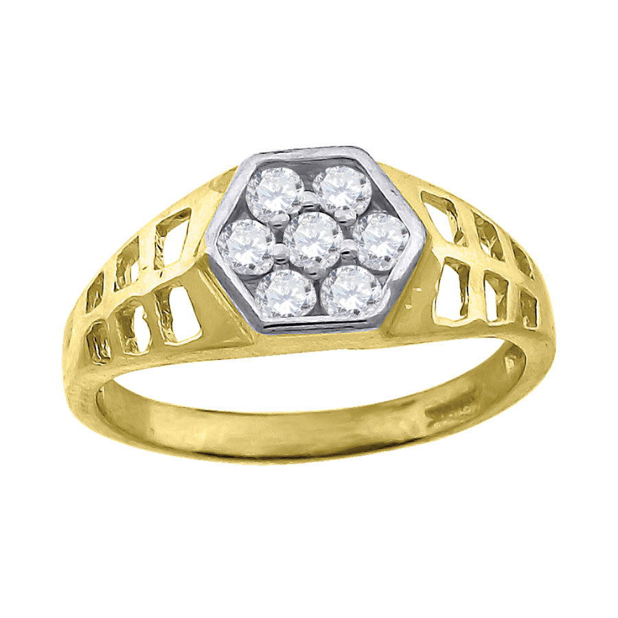 10Kt Cz Ring