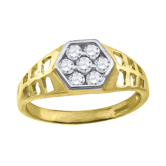 10Kt Cz Ring