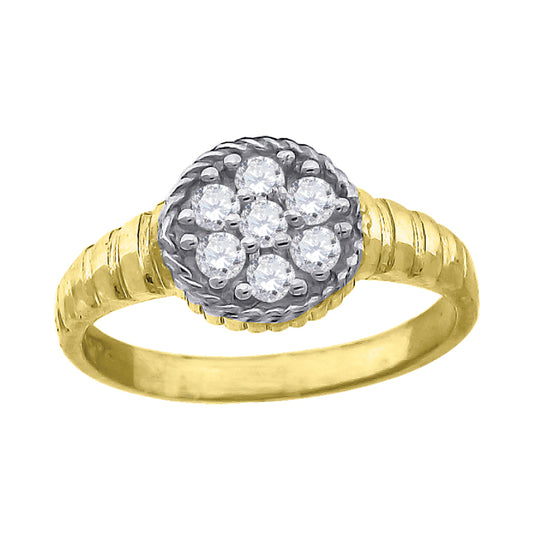 10Kt Cz Ring