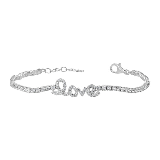 925 Fancy Cz Bracelet