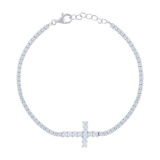 925 Fancy Cz Bracelet